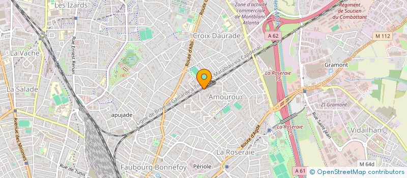 localisation de l'entreprise MADAME MELANIE MORA à TOULOUSE