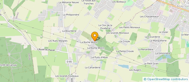 localisation de l'entreprise MADAME MELANIE MORAIS  VERETZ