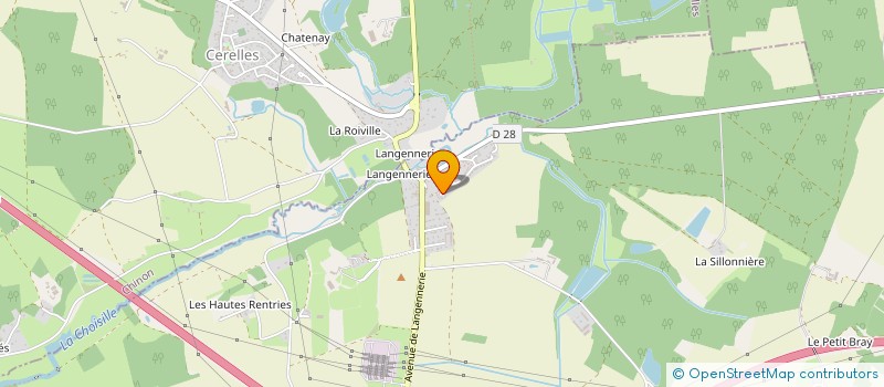 localisation de l'entreprise MADAME MELANIE MORAND  METTRAY