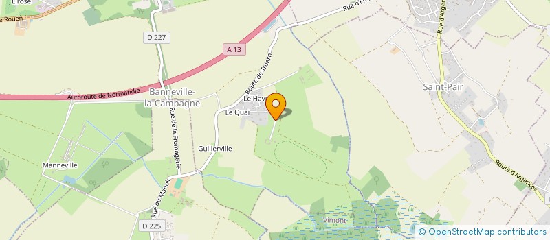 localisation de l'entreprise MADAME MELANIE MOREAU  BANNEVILLE-LA-CAMPAGNE