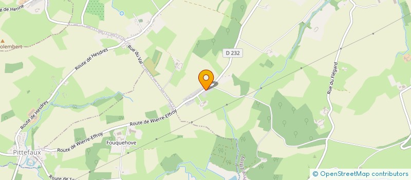 localisation de l'entreprise MADAME MELANIE MOREL  WIERRE-EFFROY