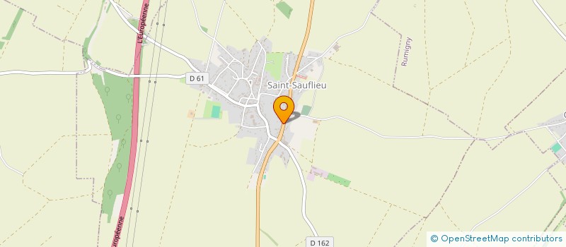 localisation de l'entreprise MADAME MELANIE MOREL  SAINT-SAUFLIEU