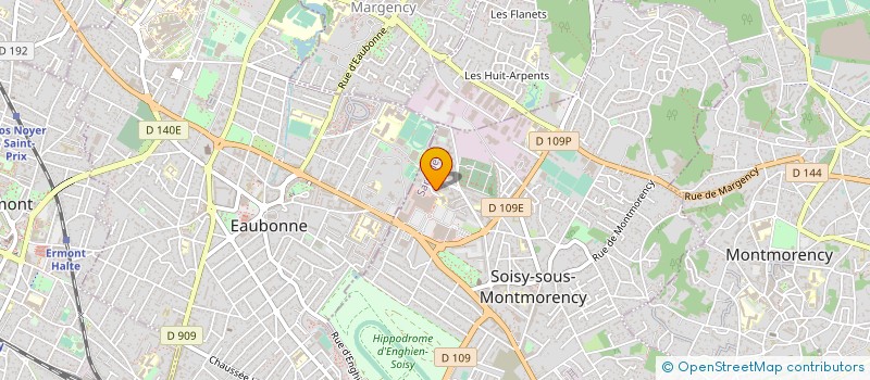 localisation de l'entreprise MADAME MELANIE MORENO ALMAZAN  SOISY-SOUS-MONTMORENCY