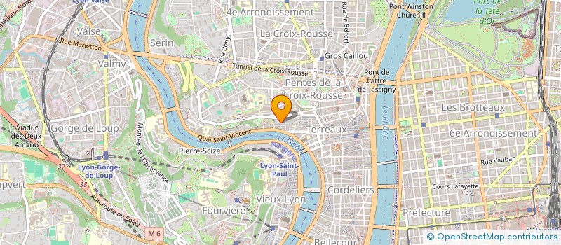 localisation de l'entreprise MADAME MELANIE MOREY  LYON