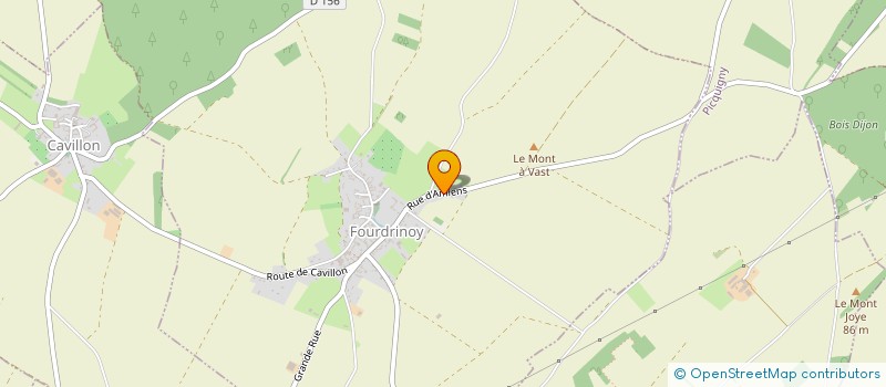 localisation de l'entreprise MADAME MELANIE MOULART  FOURDRINOY