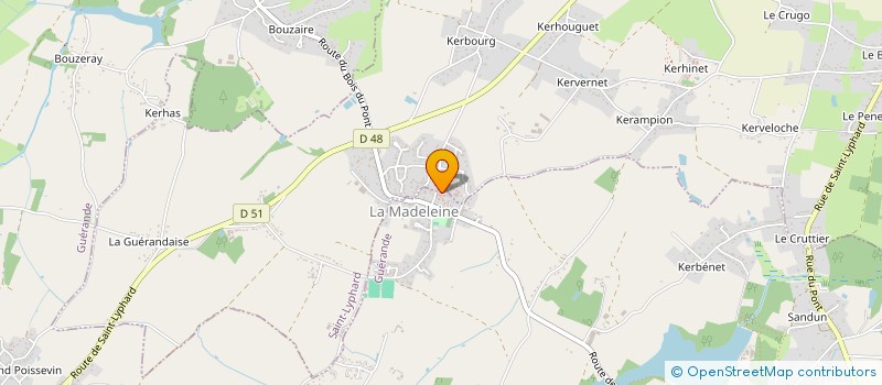 localisation de l'entreprise MADAME MELANIE MOYON  GUERANDE