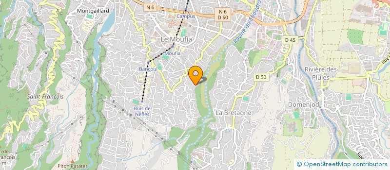 localisation de l'entreprise MADAME MELANIE MUNG MING TIK  SAINT-DENIS