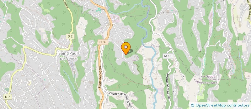 localisation de l'entreprise MADAME MELANIE MUSU  VENCE