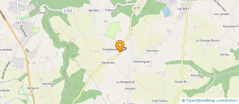 localisation de l'entreprise MADAME MELANIE NASSCHAERT  PLOUEZEC