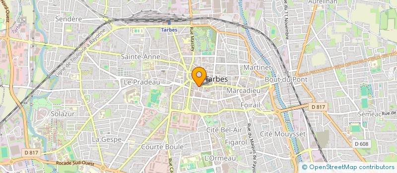 localisation de l'entreprise MADAME MELANIE NICLOUX  TARBES