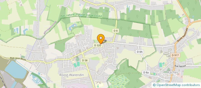 localisation de l'entreprise MADAME MELANIE NIEDZIELA  ROOST-WARENDIN