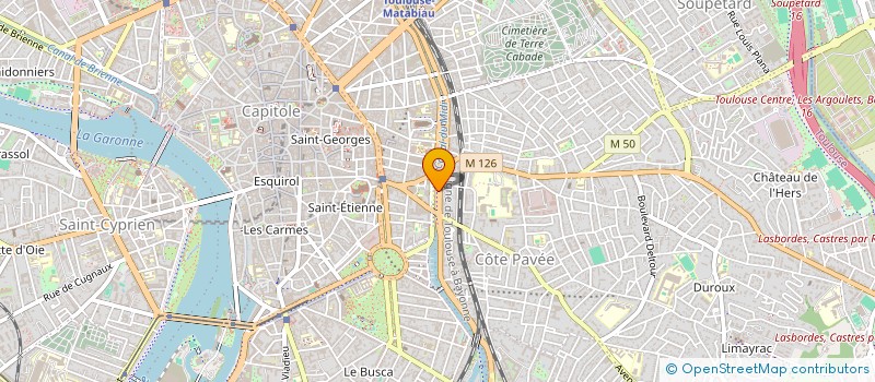 localisation de l'entreprise MADAME MELANIE NOUAILLES à TOULOUSE