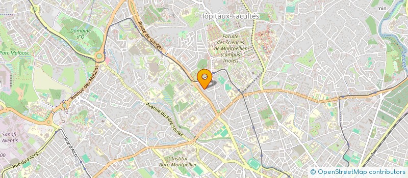 localisation de l'entreprise MADAME MELANIE NOUAUX à MONTPELLIER