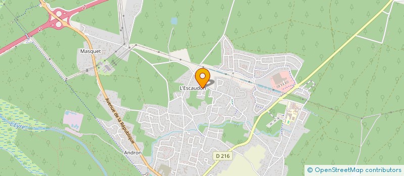 localisation de l'entreprise MADAME MELANIE OLIVIER  ARCACHON