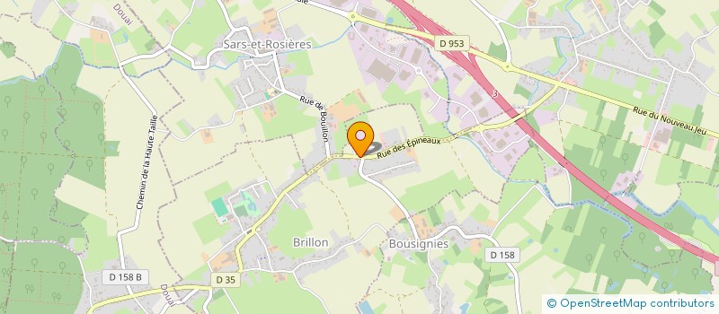 localisation de l'entreprise MADAME MELANIE OPSOMMER  BRILLON