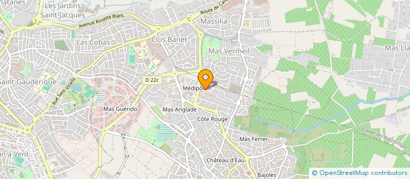 localisation de l'entreprise MADAME MELANIE OTTL  CABESTANY