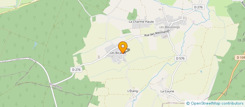 localisation de l'entreprise MADAME MELANIE PAILLOUX à BRUGHEAS