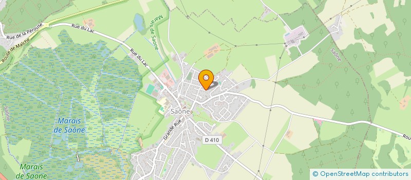 localisation de l'entreprise MADAME MELANIE PARENTE  SAONE