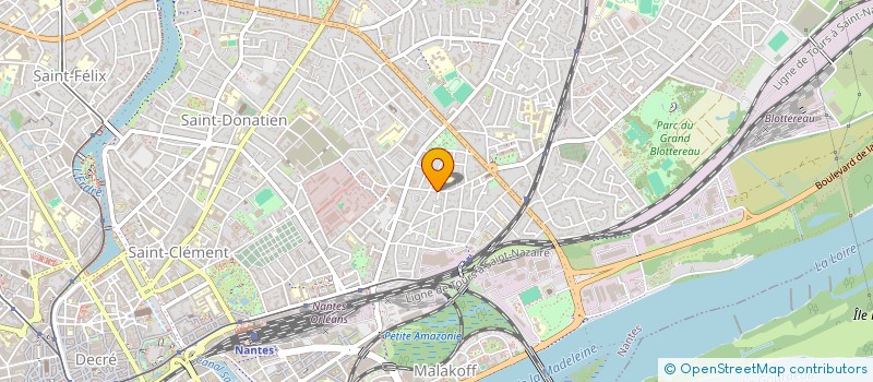 localisation de l'entreprise MADAME MELANIE PAROIS à NANTES