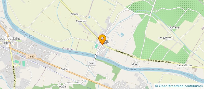 localisation de l'entreprise MADAME MELANIE PASQUET  REYNIES