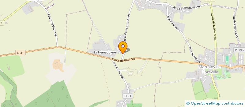 localisation de l'entreprise MADAME MELANIE PAUL  DARNETAL