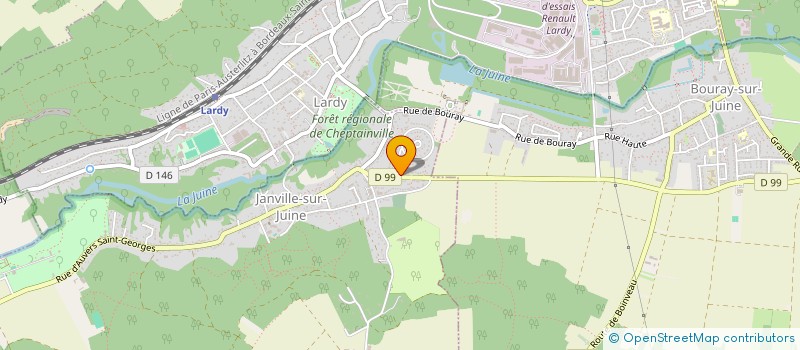 localisation de l'entreprise MADAME MELANIE PAYEN  JANVILLE-SUR-JUINE