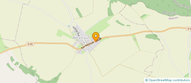 localisation de l'entreprise MADAME MELANIE PECHEUR à MORANCOURT