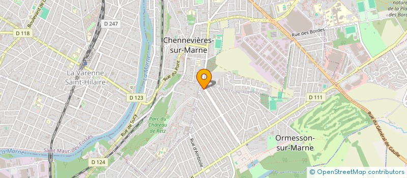 localisation de l'entreprise MADAME MELANIE PEDRO  ORMESSON-SUR-MARNE