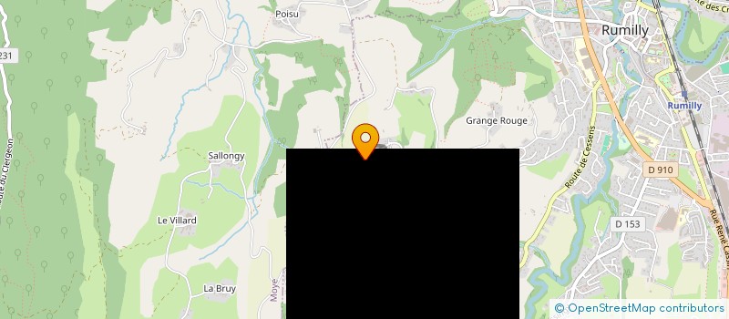 localisation de l'entreprise MADAME MELANIE PEDRO  RUMILLY