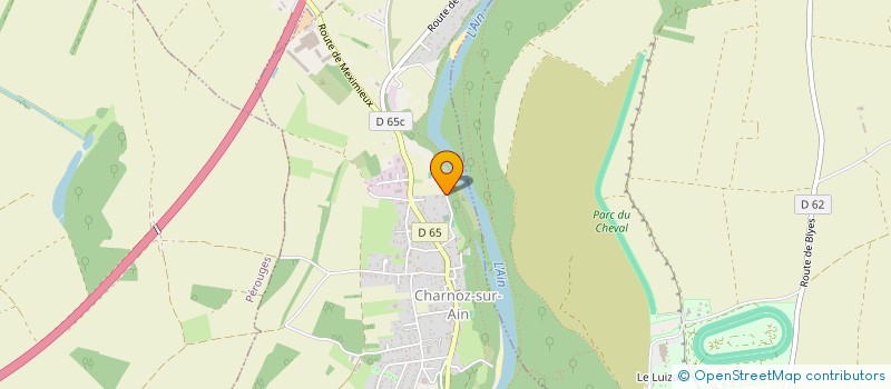 localisation de l'entreprise MADAME MELANIE PEIXOTO  CHARNOZ-SUR-AIN