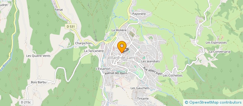 localisation de l'entreprise MADAME MELANIE PEREIRA à VILLARD-DE-LANS