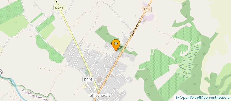 localisation de l'entreprise MADAME MELANIE PEREIRA RIBEIRO  GHISONACCIA