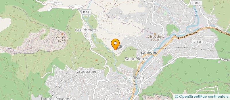 localisation de l'entreprise MADAME MELANIE PEREZ  TOULON