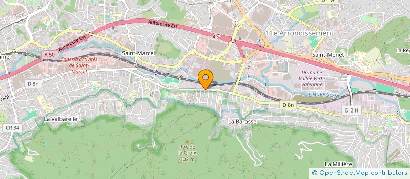 localisation de l'entreprise MADAME MELANIE PERON à MARSEILLE