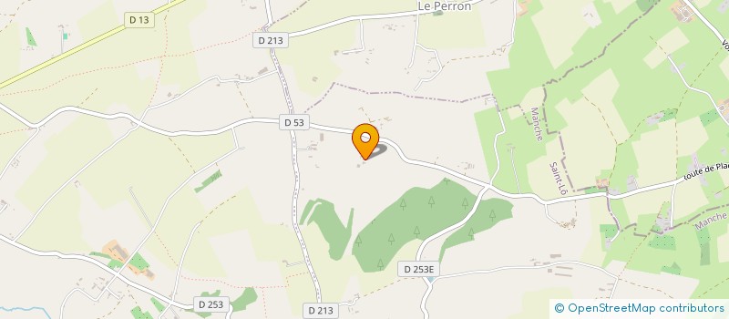 localisation de l'entreprise MADAME MELANIE PERONNE  SAINT-AMAND-VILLAGES