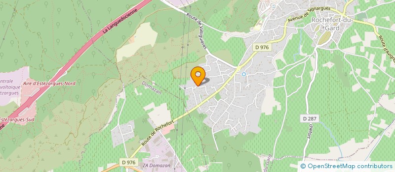 localisation de l'entreprise MADAME MELANIE PETIT  ROCHEFORT-DU-GARD