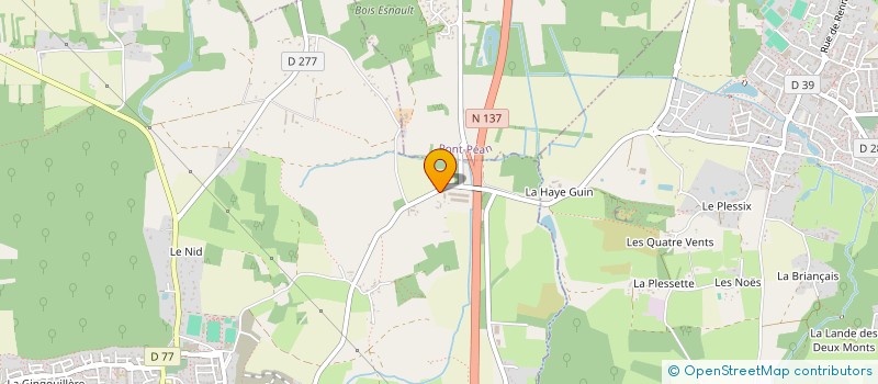 localisation de l'entreprise MADAME MELANIE PETRYSZYN  LAILLE