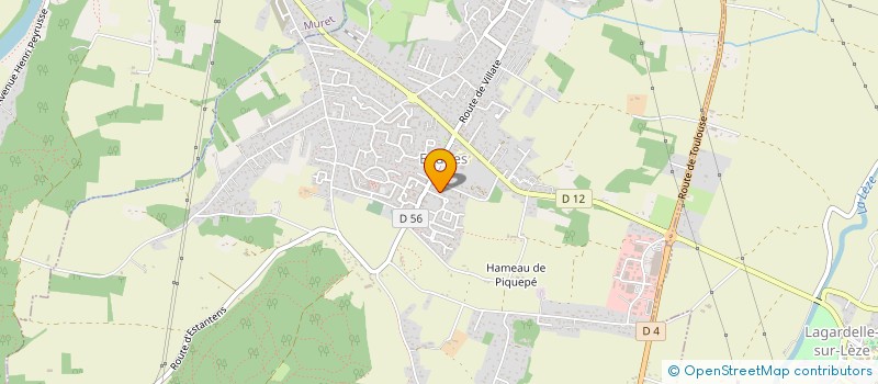 localisation de l'entreprise MADAME MELANIE PEYROUS  EAUNES