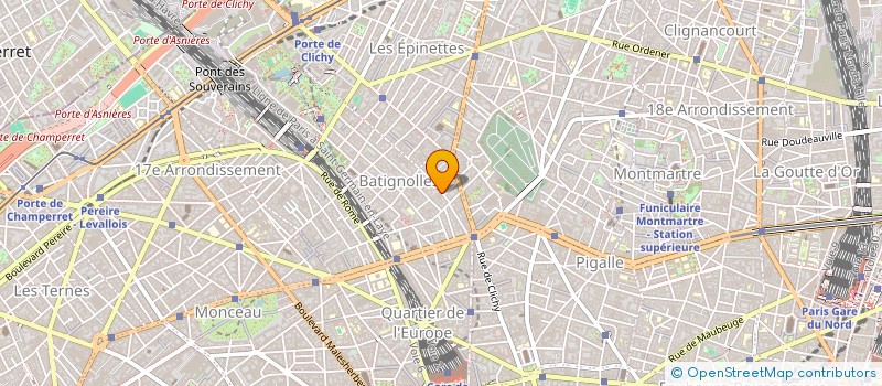 localisation de l'entreprise MADAME MELANIE PHILOUZE à PARIS
