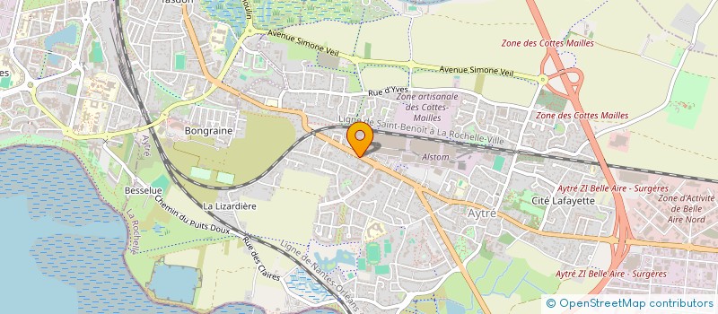 localisation de l'entreprise MADAME MELANIE PICHERIT  AYTRE