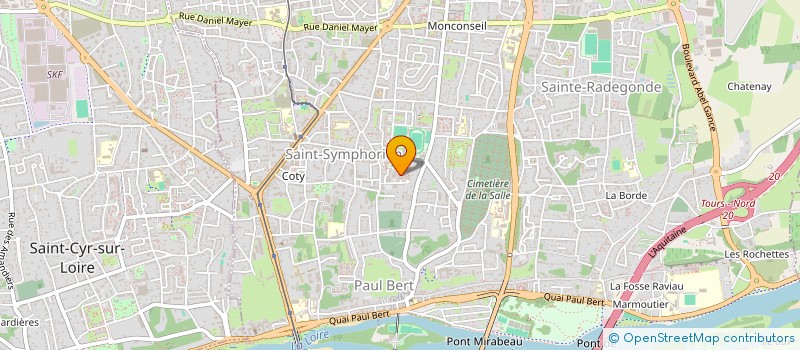 localisation de l'entreprise MADAME MELANIE PIEDECOQ  CORMERY