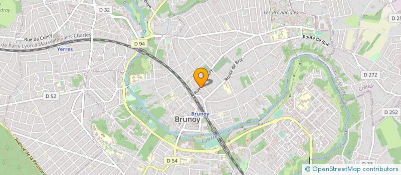 localisation de l'entreprise MADAME MELANIE PINJON à BRUNOY