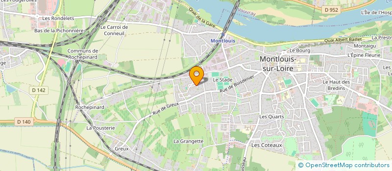 localisation de l'entreprise MADAME MELANIE PLANELLES  TOURS