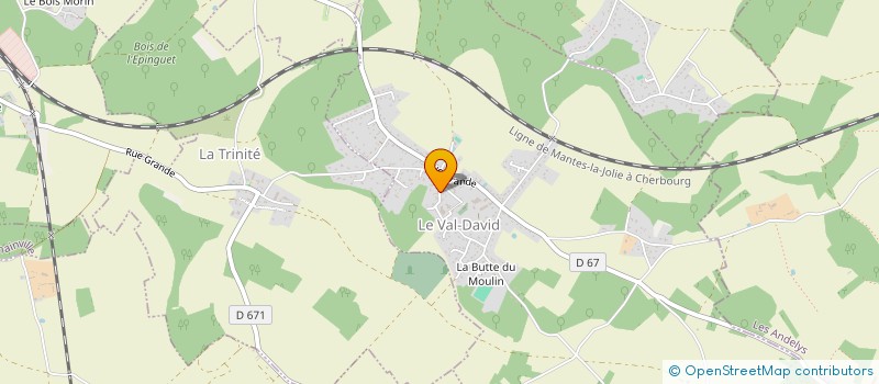 localisation de l'entreprise MADAME MELANIE PLANTE  CAILLOUET-ORGEVILLE