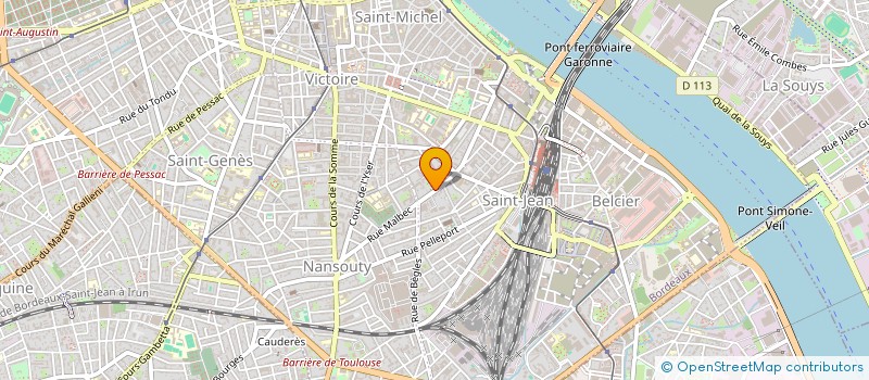 localisation de l'entreprise MADAME MELANIE POPOFF à BORDEAUX