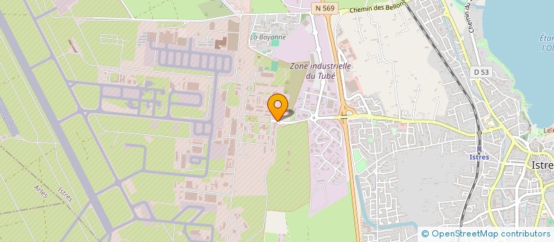 localisation de l'entreprise MADAME MELANIE PRADINES  ISTRES