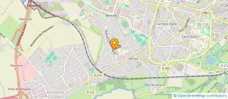 localisation de l'entreprise MADAME MELANIE PRECIGOUT  CAEN