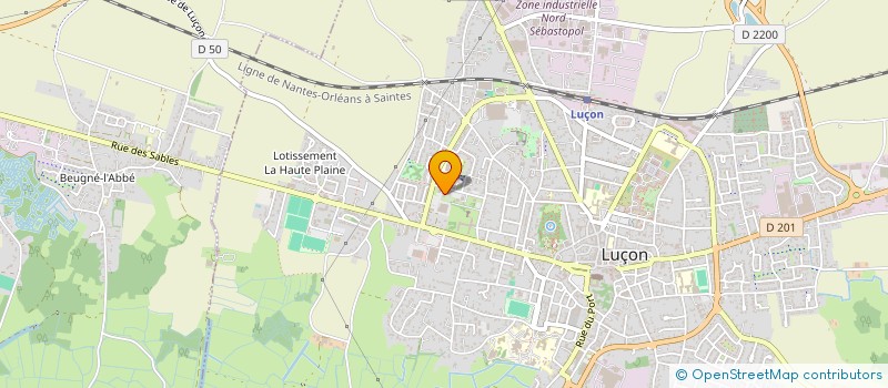 localisation de l'entreprise MADAME MELANIE PRIETO  LUCON