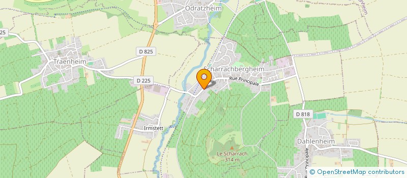 localisation de l'entreprise MADAME MELANIE PROBST  KNRSHEIM