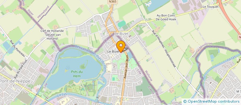 localisation de l'entreprise MADAME MELANIE PRUDENT  ARMENTIERES